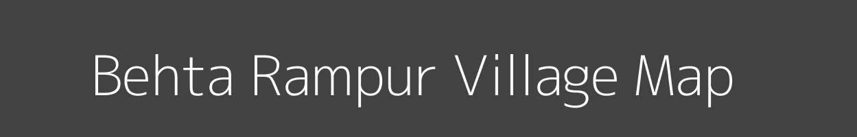 Map of Behta Rampur Village in Uttar Pradesh Image