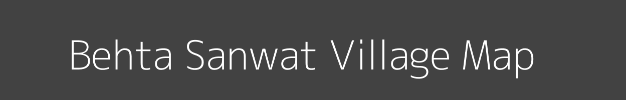 Map of Behta Sanwat Village in Uttar Pradesh Image