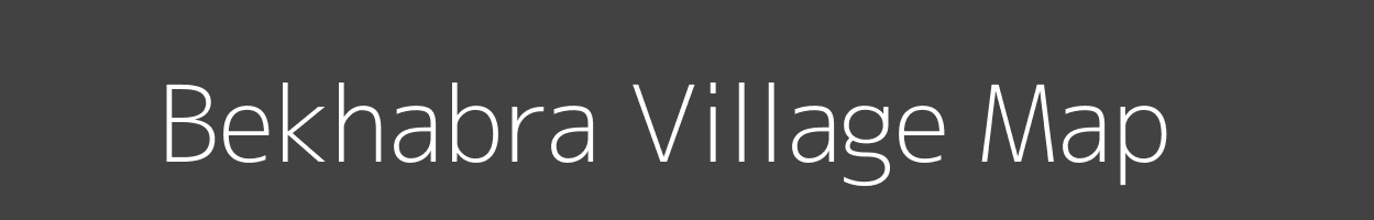 Map of Bekhabra Village in Bihar Image