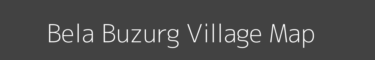 Map of Bela Buzurg Village in Uttar Pradesh Image