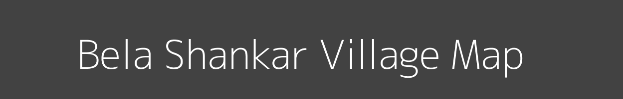 Map of Bela Shankar Village in Bihar Image