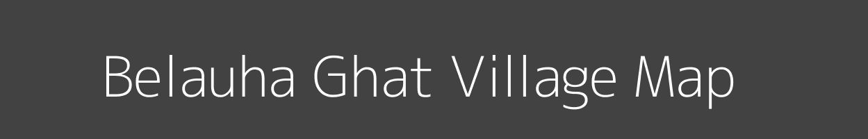 Map of Belauha Ghat Village in Uttar Pradesh Image