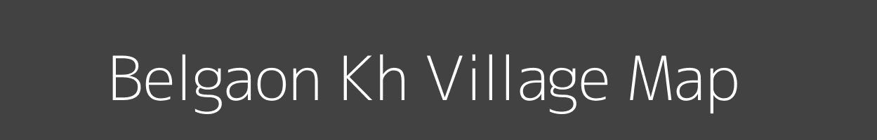 Map of Belgaon Kh Village in Maharashtra Image