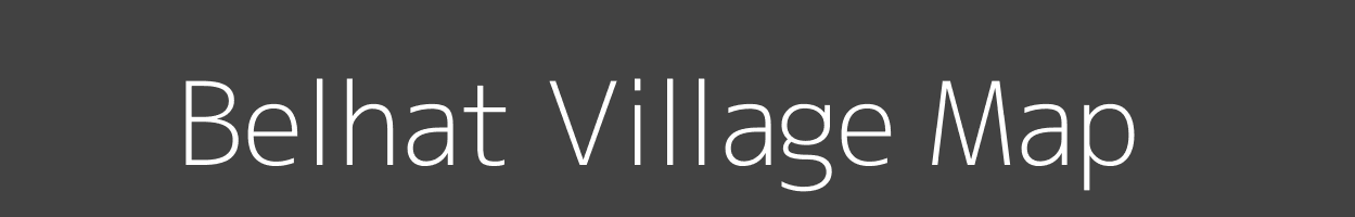 Map of Belhat Village in Uttar Pradesh Image