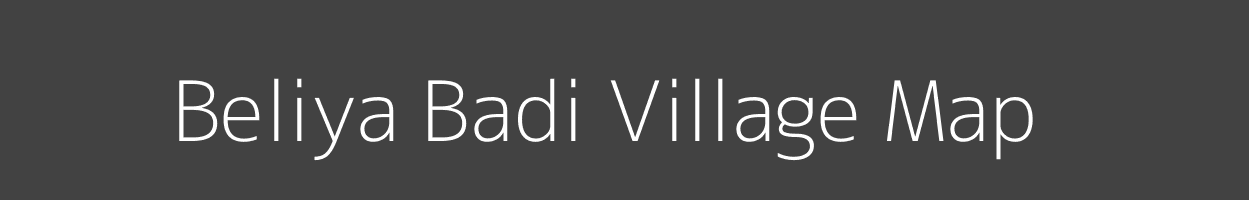 Map of Beliya Badi Village in Madhya Pradesh Image