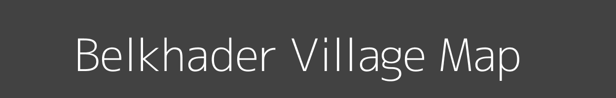 Map of Belkhader Village in Madhya Pradesh Image