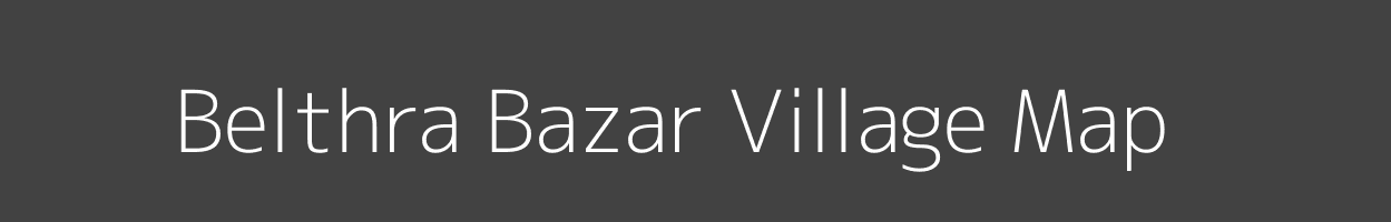 Map of Belthra Bazar Village in Uttar Pradesh Image