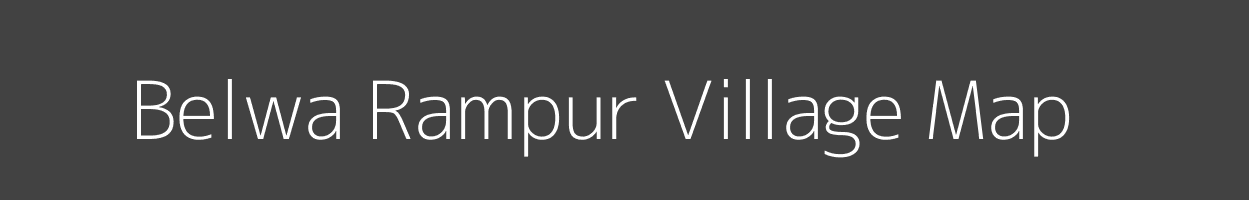 Map of Belwa Rampur Village in Uttar Pradesh Image