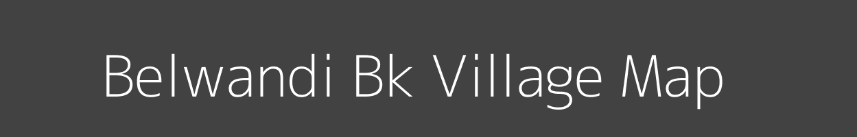 Map of Belwandi Bk Village in Maharashtra Image