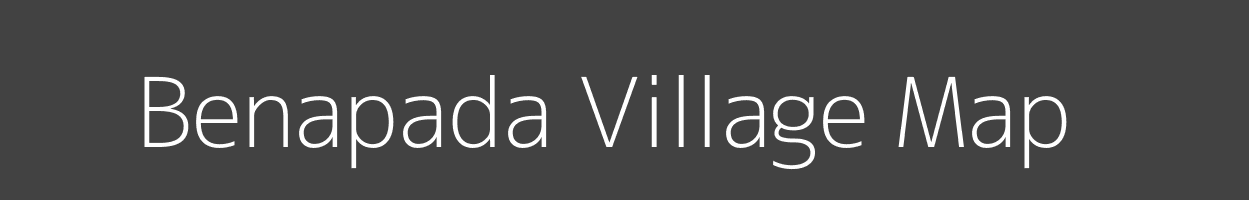Map of Benapada Village in Odisha Image