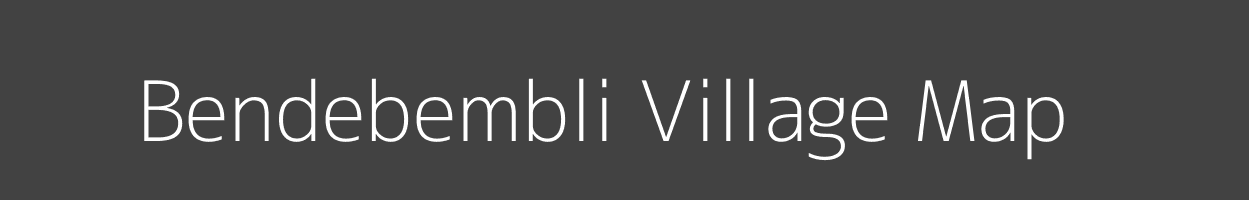 Map of Bendebembli Village in Karnataka Image