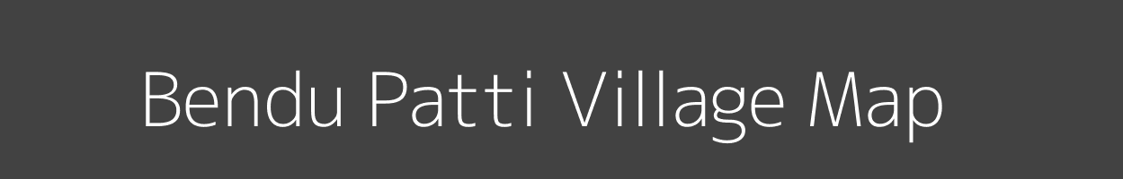 Map of Bendu Patti Village in Uttar Pradesh Image