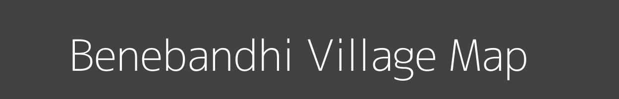 Map of Benebandhi Village in West Bengal Image