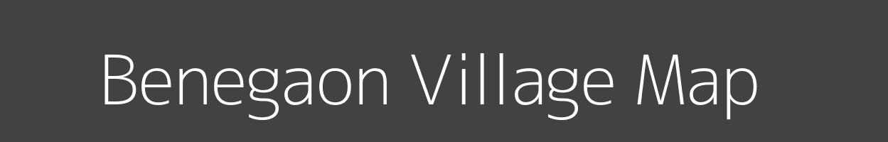 Map of Benegaon Village in Madhya Pradesh Image