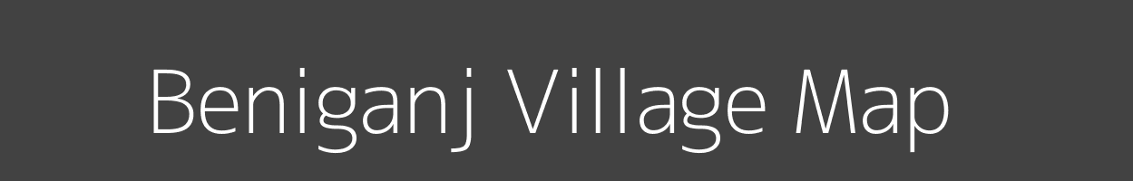 Map of Beniganj Village in Uttar Pradesh Image