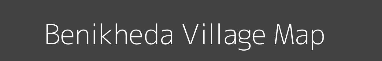 Map of Benikheda Village in Madhya Pradesh Image