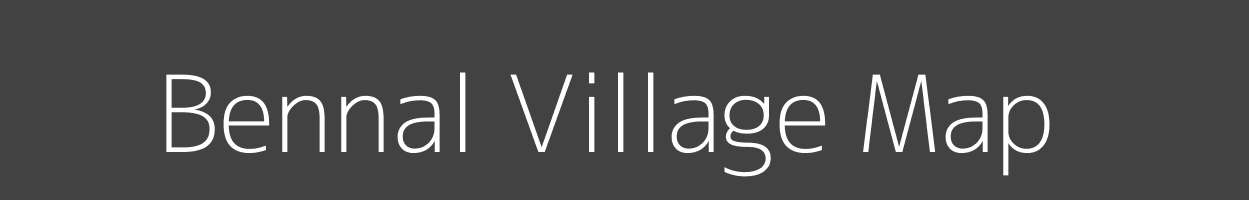 Map of Bennal Village in Maharashtra Image