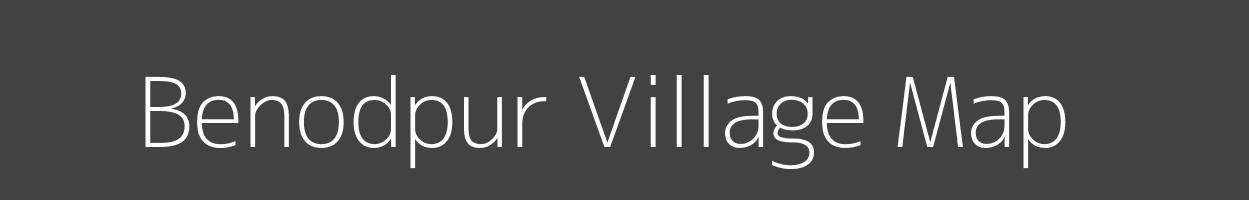 Map of Benodpur Village in West Bengal Image