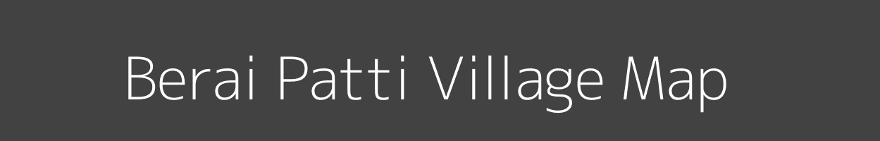 Map of Berai Patti Village in Bihar Image