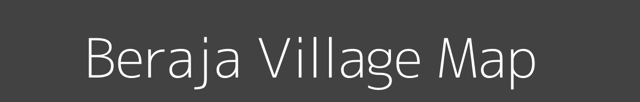 Map of Beraja Village in Gujarat Image