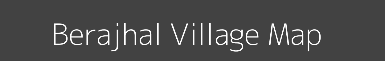 Map of Berajhal Village in Uttarakhand Image