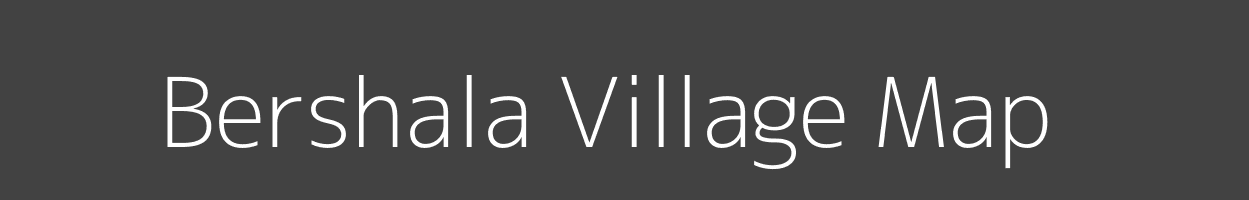Map of Bershala Village in Jammu and Kashmir Image