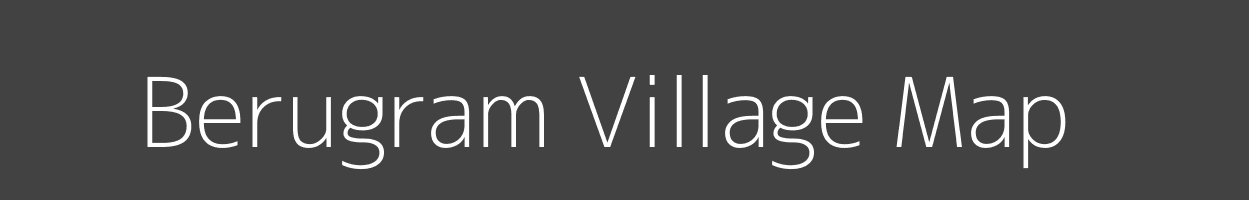 Map of Berugram Village in West Bengal Image