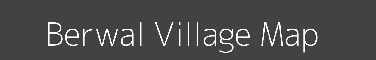 Map of Berwal Village in Maharashtra Image