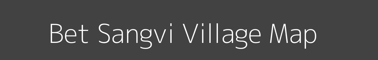 Map of Bet Sangvi Village in Maharashtra Image