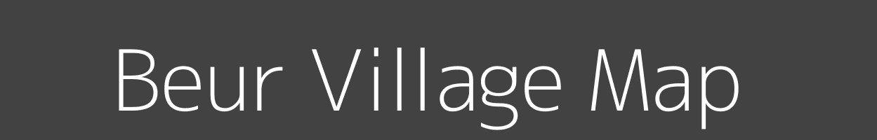 Map of Beur Village in Uttar Pradesh Image