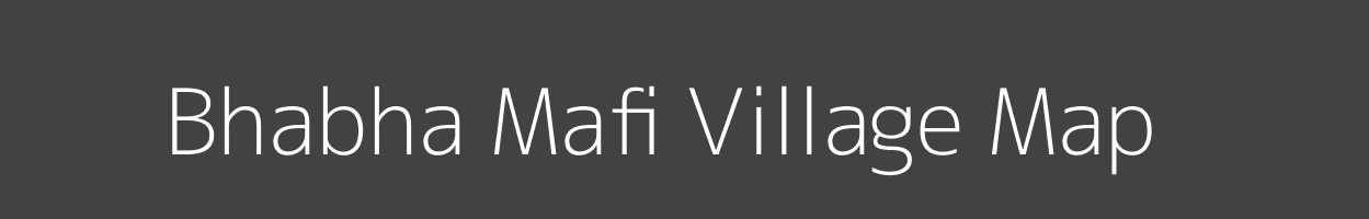 Map of Bhabha Mafi Village in Uttar Pradesh Image