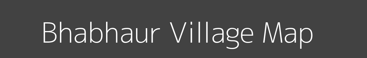 Map of Bhabhaur Village in Uttar Pradesh Image