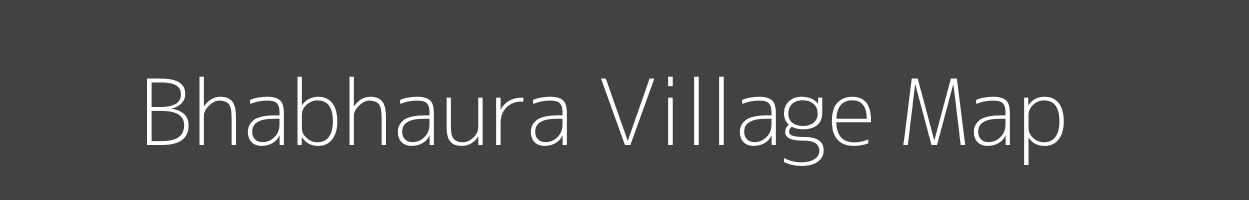 Map of Bhabhaura Village in Uttar Pradesh Image