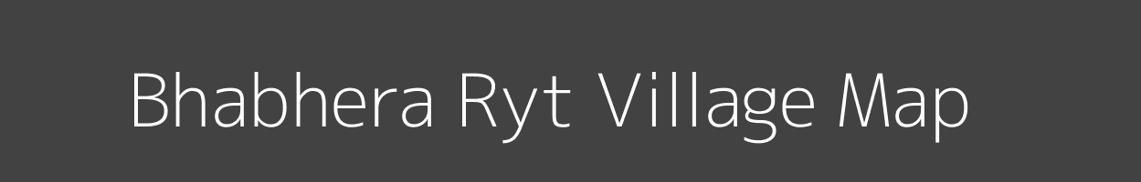 Map of Bhabhera Ryt Village in Madhya Pradesh Image