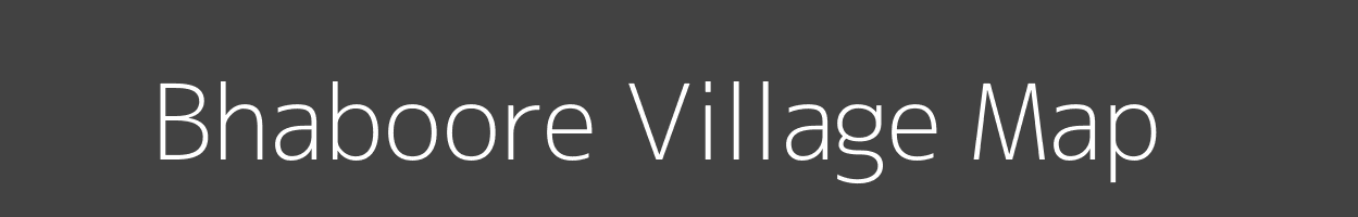 Map of Bhaboore Village in Jammu and Kashmir Image