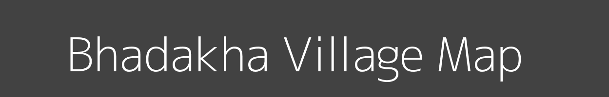 Map of Bhadakha Village in Gujarat Image