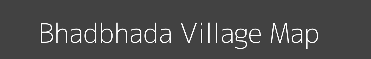 Map of Bhadbhada Village in Madhya Pradesh Image