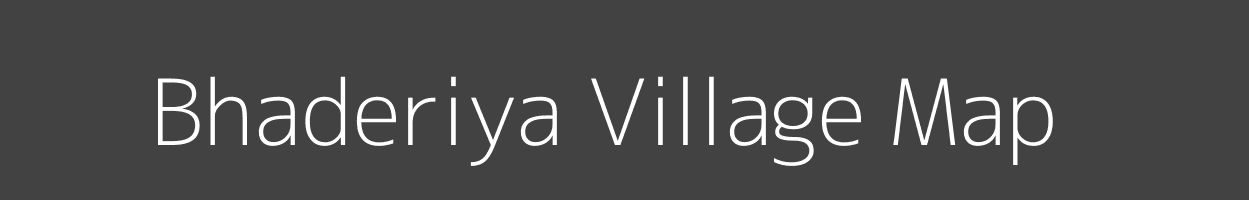 Map of Bhaderiya Village in Uttar Pradesh Image