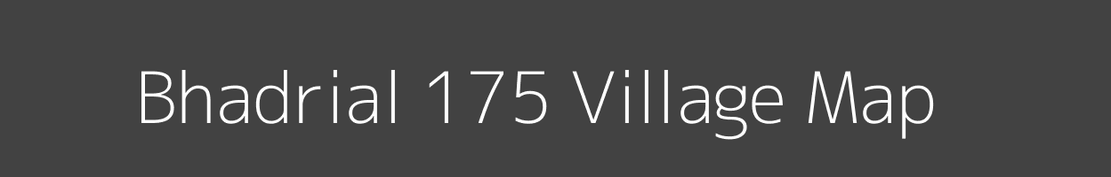 Map of Bhadrial 175 Village in Himachal Pradesh Image