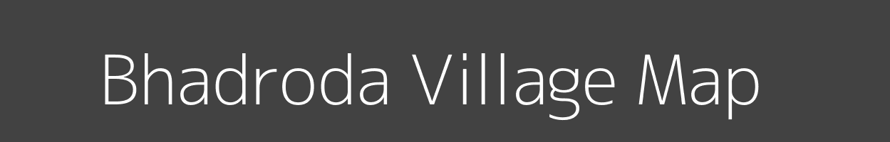 Map of Bhadroda Village in Gujarat Image