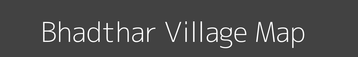 Map of Bhadthar Village in Gujarat Image