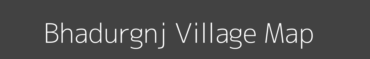 Map of Bhadurgnj Village in Madhya Pradesh Image