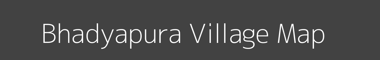 Map of Bhadyapura Village in Madhya Pradesh Image