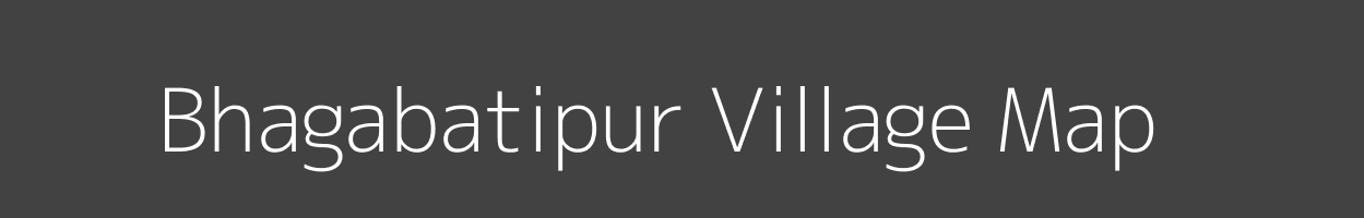 Map of Bhagabatipur Village in West Bengal Image