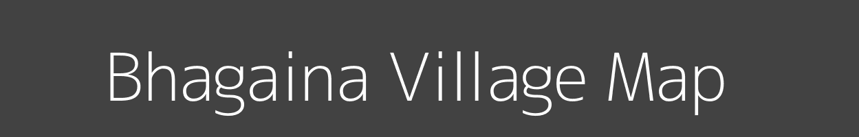 Map of Bhagaina Village in Uttar Pradesh Image