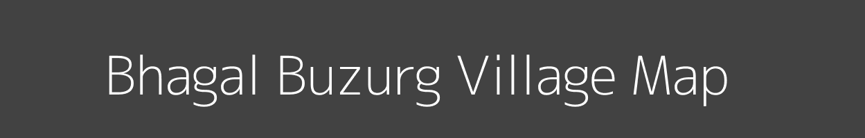 Map of Bhagal Buzurg Village in Madhya Pradesh Image