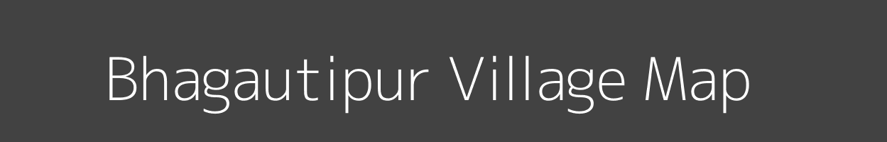 Map of Bhagautipur Village in Uttar Pradesh Image