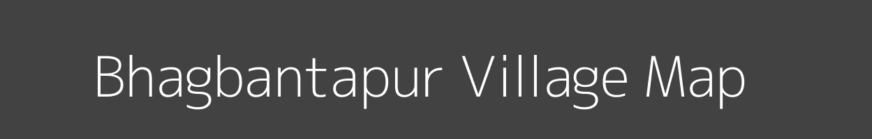 Map of Bhagbantapur Village in Odisha Image