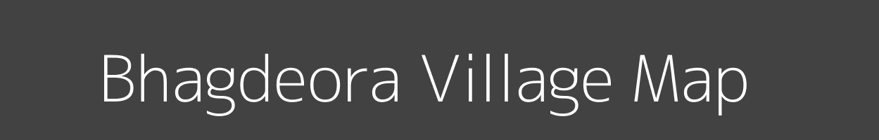 Map of Bhagdeora Village in Madhya Pradesh Image