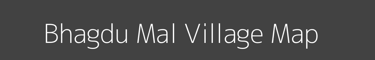 Map of Bhagdu Mal Village in Madhya Pradesh Image